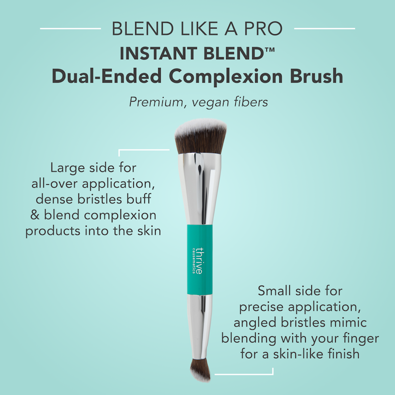 Instant Blend™ Dual-Ended Complexion Brush