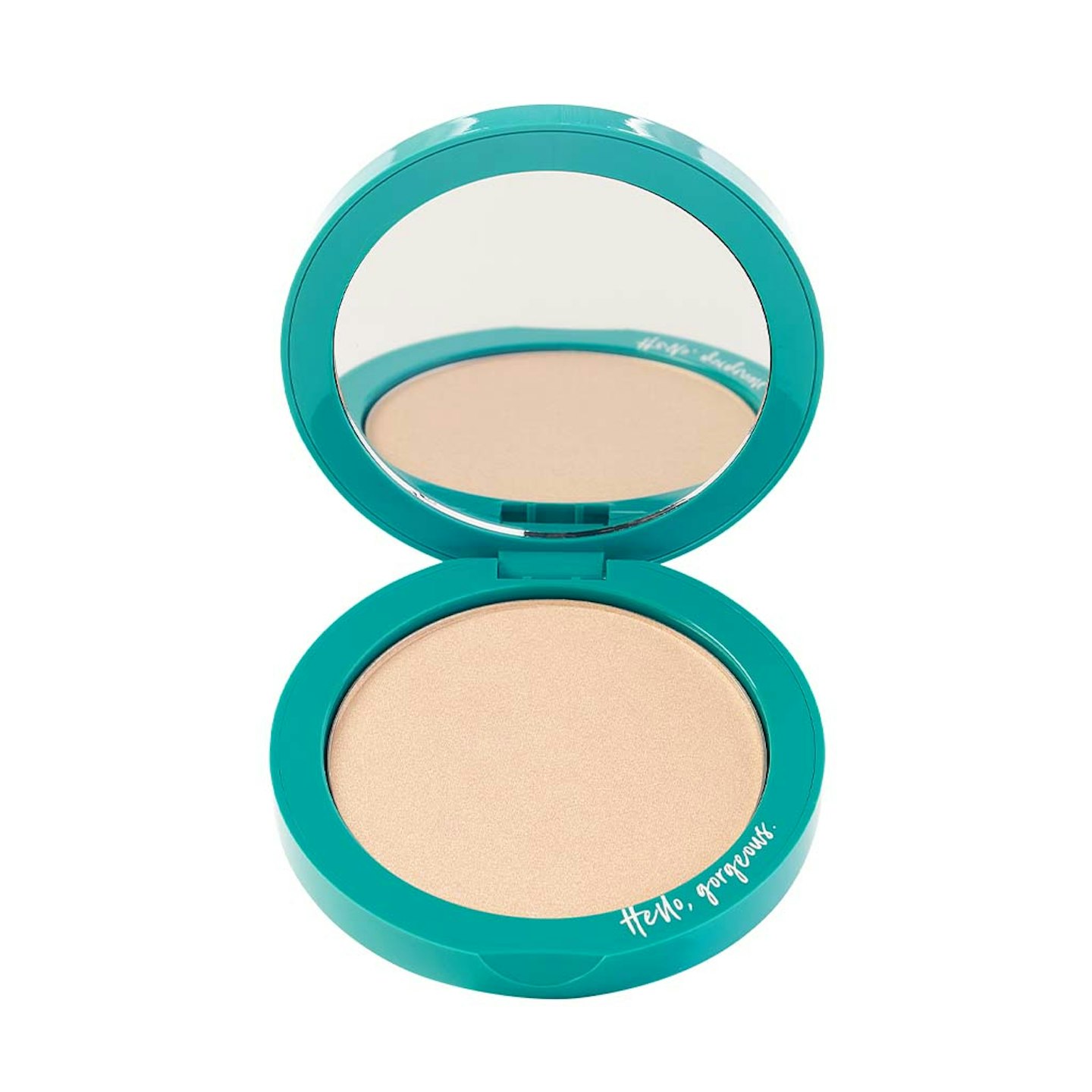 Create a secondskin luminosity with our skincareinfused highlighter