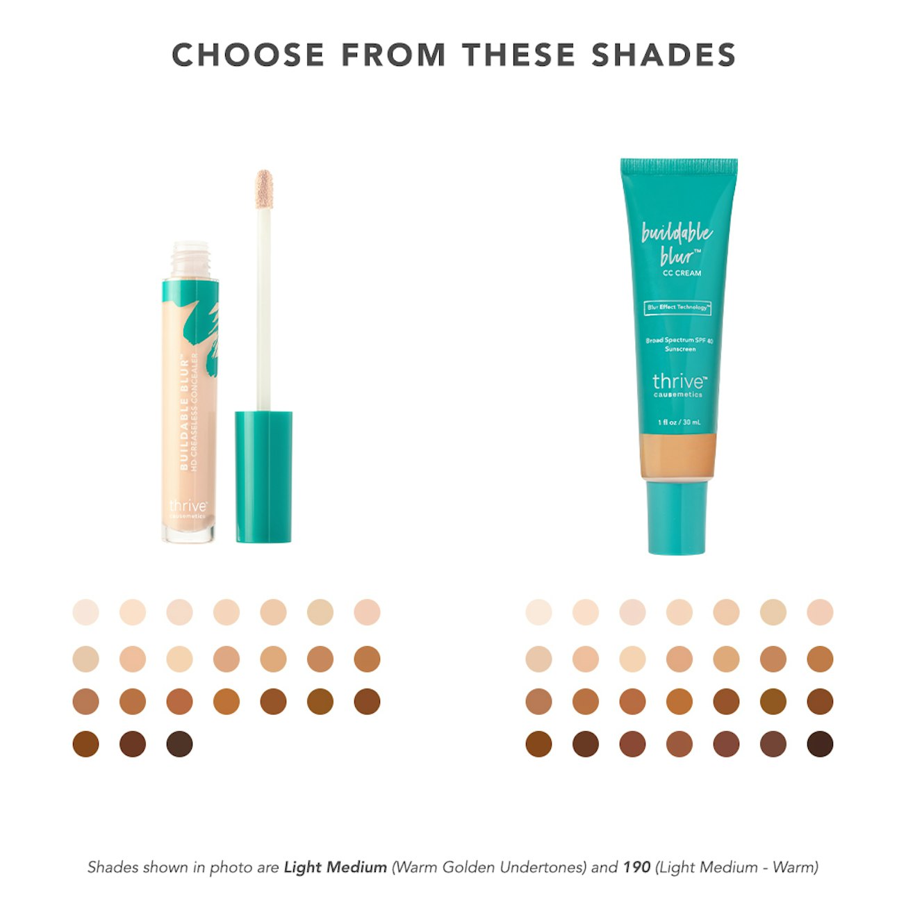 CC Cream + Concealer Set Thrive Causemetics®