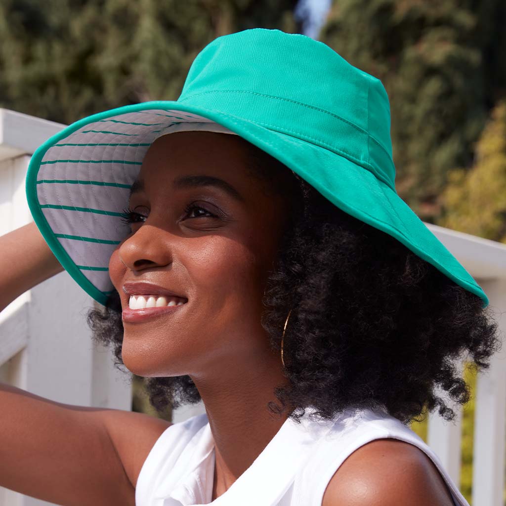 Top off your look with our UPF treated sun hat.