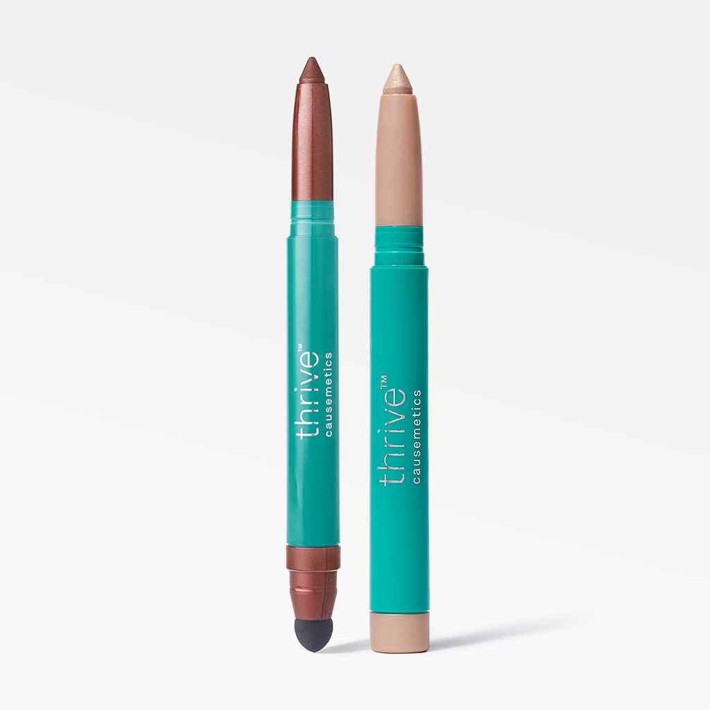 Brilliant Eye Brightener™ + Eyeshadow Stick Duo Thrive Causemetics®