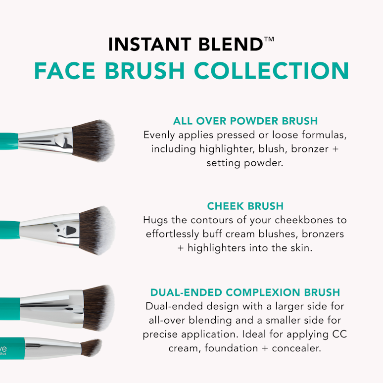 Instant Blend™ Dual-Ended Complexion Brush