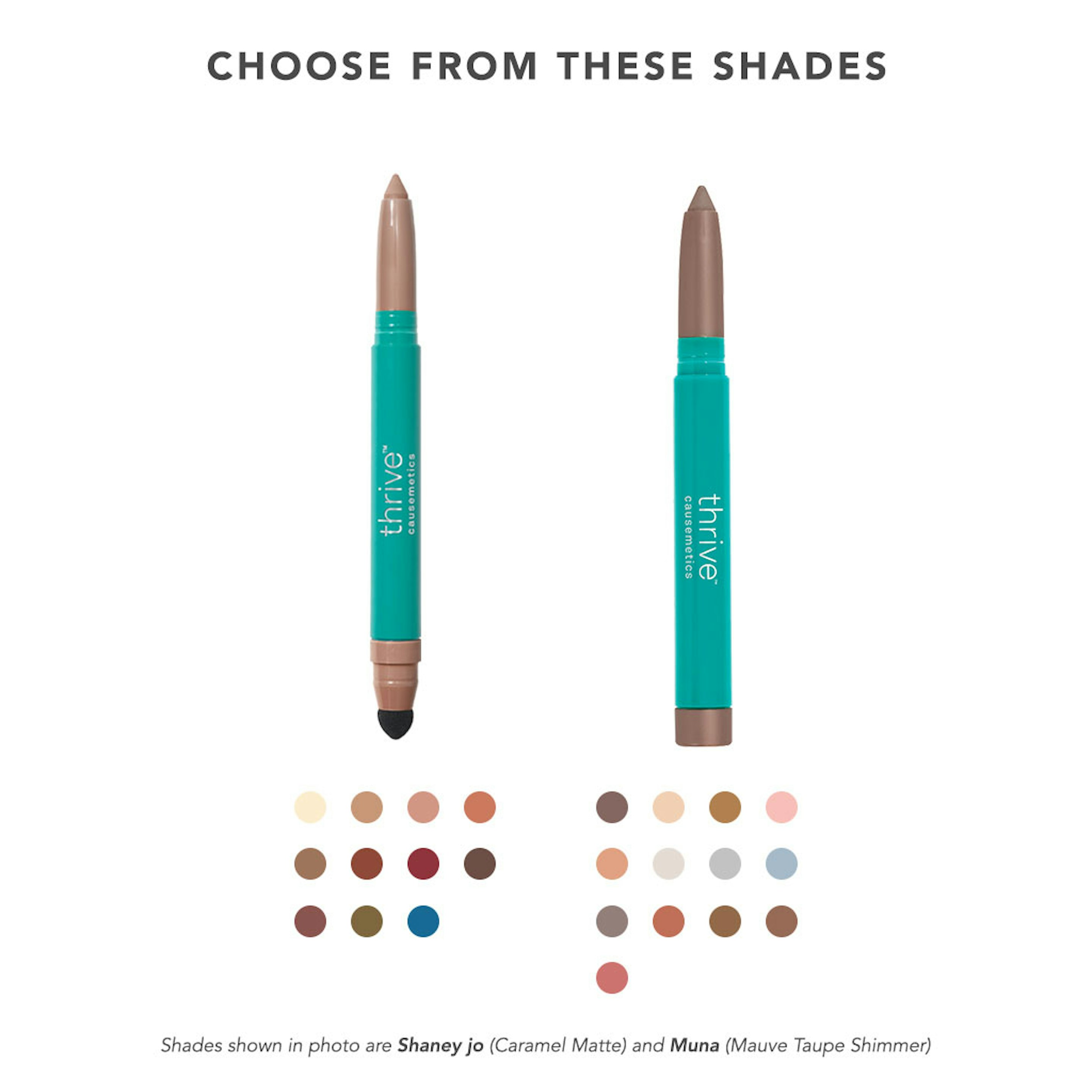 Brilliant Eye Brightener™ + Eyeshadow Stick Duo | Thrive Causemetics