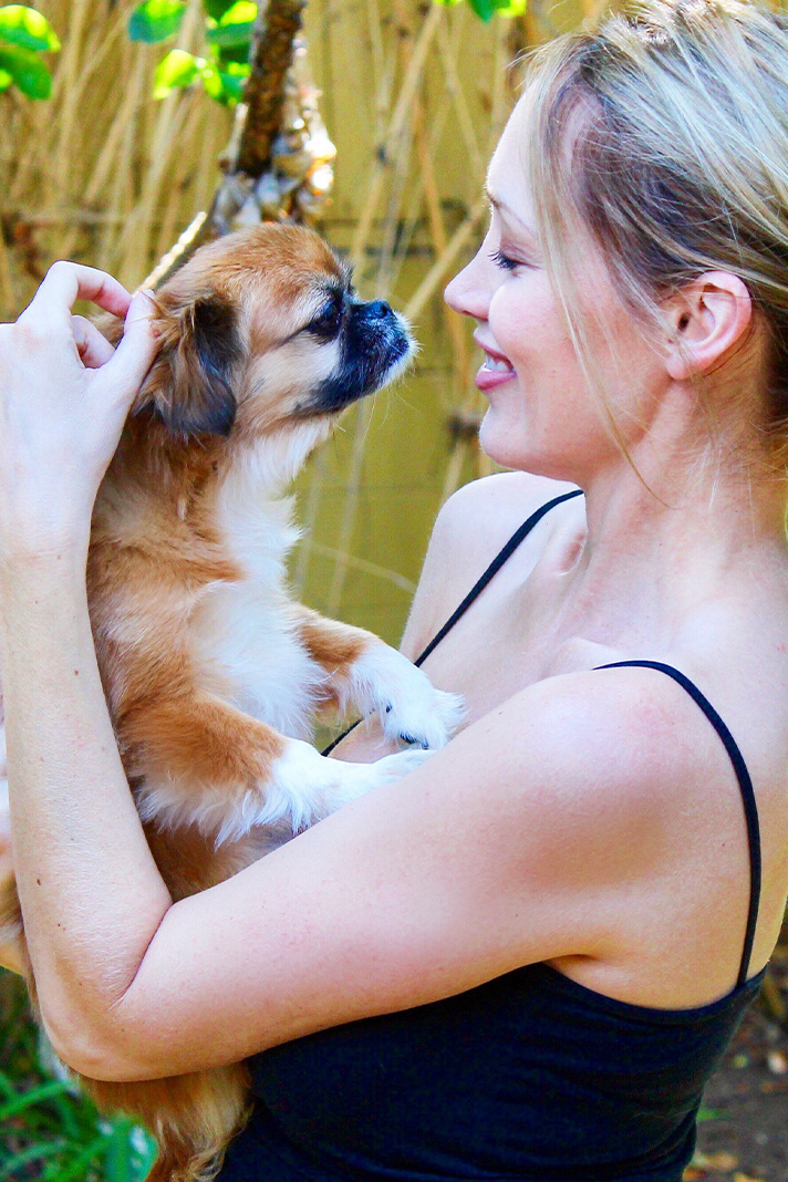 Image: #Thrivepawsmetics | Devon + Monkie